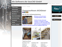Tablet Screenshot of baucad.com